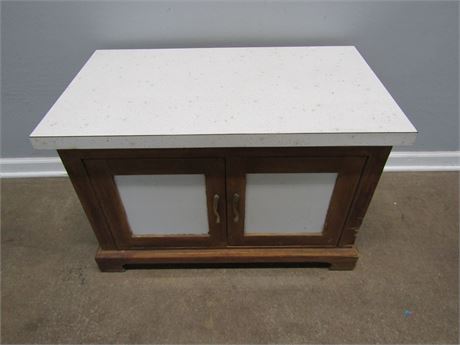 Formica Top Storage Table