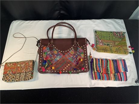 Woven Cloth Boho Styled Bags