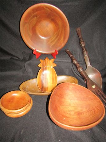 Wooden Bowls & Art