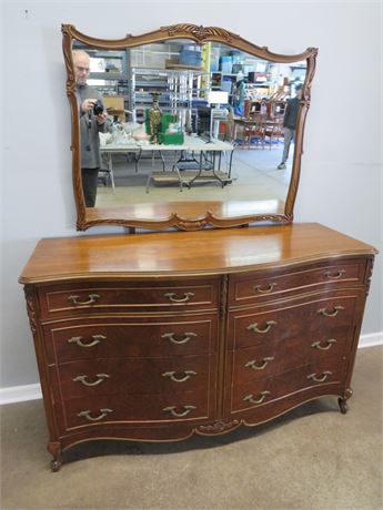 Victorian Dresser w/Mirror