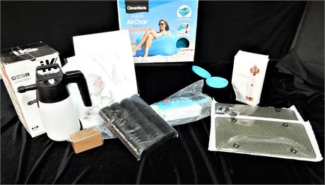 Pool Chair / Pool Pump / Cleaning Brush / Pool Supply Lot