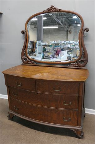 Widdicomb Victorian Mirrored Dressing Table (Mirror tilts)
