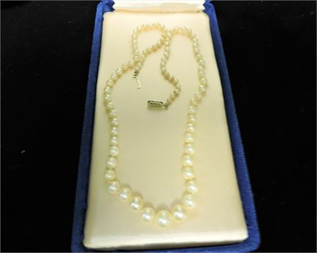 Japanese Cultured Pearl Necklace