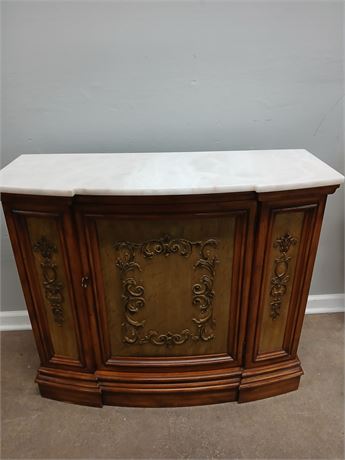 Transitional Design Online Auctions - Country French hall or TV console ...