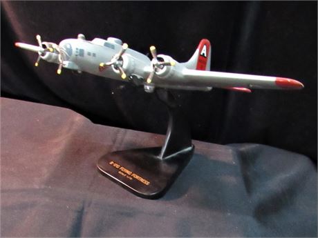 Toys and Models Corp 1:72 Scale Wood Model Airplane - B-17G Flying Fortress