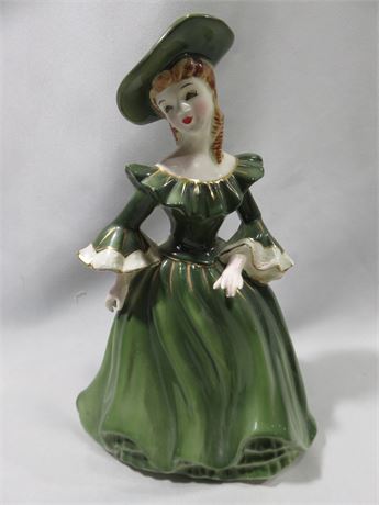 NAPCO Lady Ann Porcelain Planter Figurine
