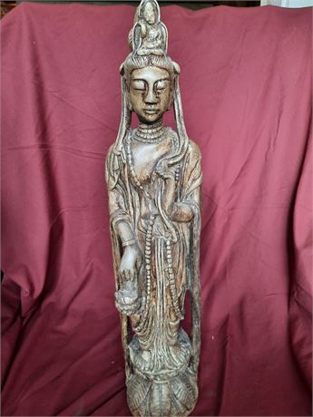 Carved Goddess Figurine