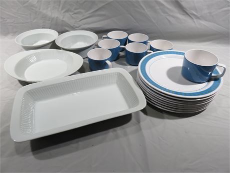 DANSK Bakeware / Jonas Roberts Luncheon Plate Set