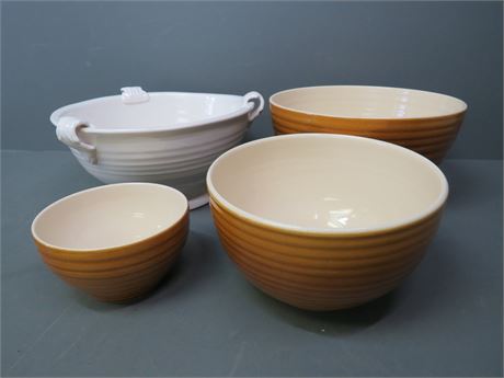 Ceramic Mixing Bowls Emile Henry (France)