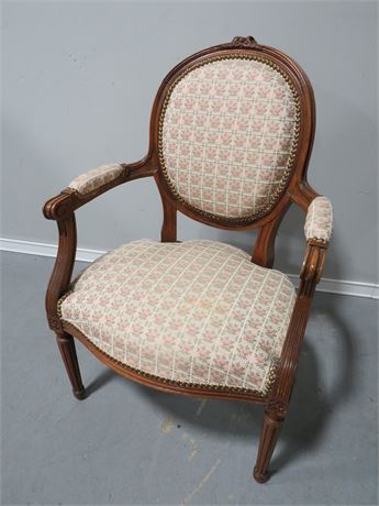 Walnut Parlor Chair