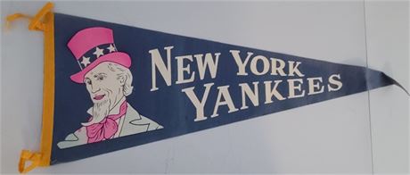 Vintage 1950's New York Yankees Pennant