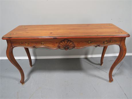 Country French Pine Sofa Table