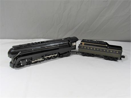 Williams/Bachmann PPR Pennsylvania Railroad Steam Locomotive w/ Coal Tender &Box