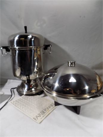 Farberware Coffee Urn & Wok