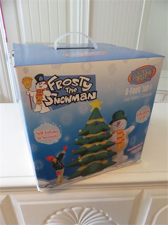 Frosty The Snowman 8 ft. Inflatable Lighted Outdoor Display