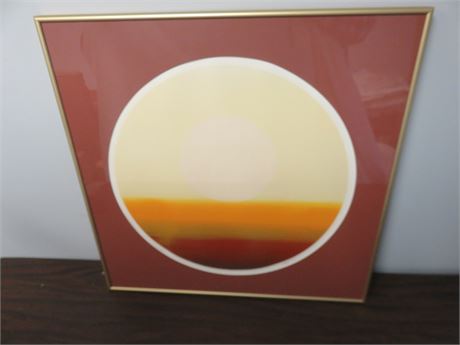 1977 Signed Lithograph Print