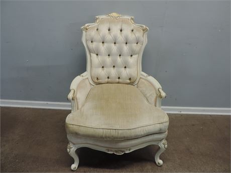 Vintage French Provencial Armchair