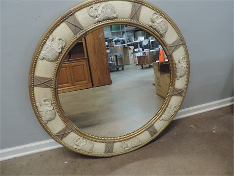 Round Hanging Wall Mirror
