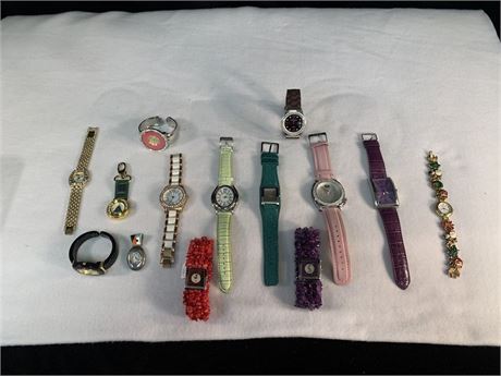 Lot of WATCHES - KING LABEL - ECKO and more
