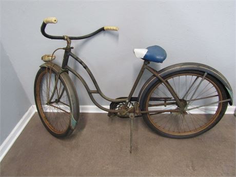 Antique Speed King Womens Bike, Wm H Bingham Co Cleveland Name Plate