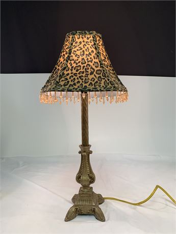 Animal Print Table Lamp