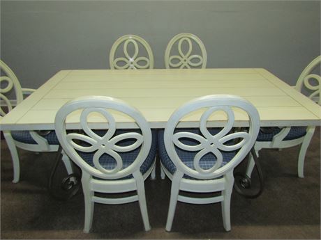 Vintage Dining Table and Chairs