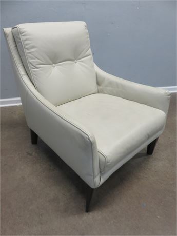Natuzzi Leather Lounge Chair