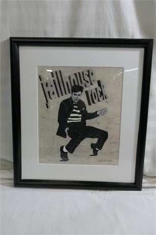 Elvis Presley Jailhouse Rock Cell Print by Gallery Elvis