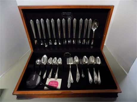 " Silver Plated Flatware set "