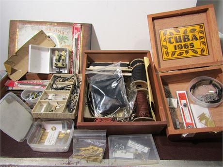Vintage Watch and Clock Tools and Supplies