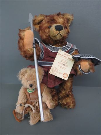 HERMANN Mohair Bear Limited Edition David and Goliath