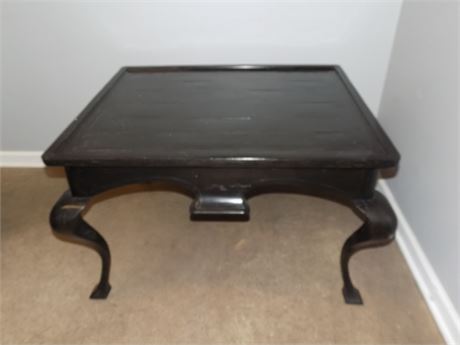 Black Wooden Coffee Table