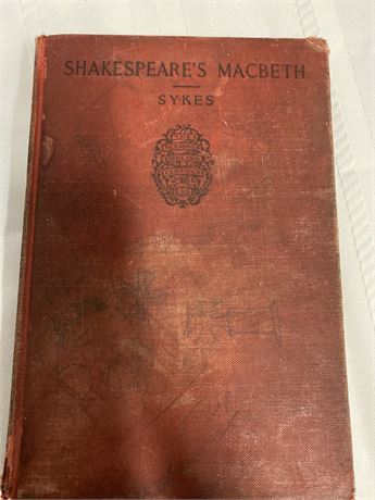 Shakespeare Macbeth Book