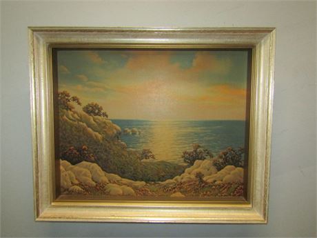 Santa Barbara Sunset by Frederick D. Ogden
