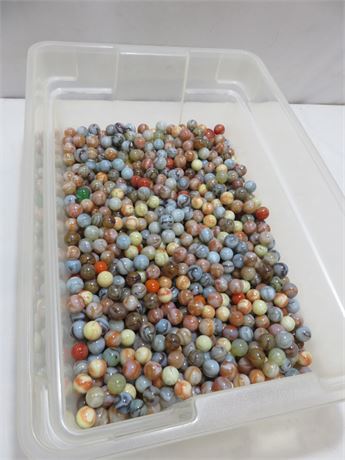 Tub of Marbles