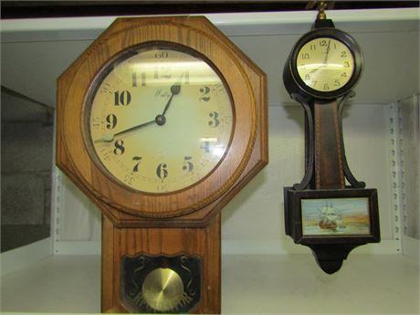 Vintage Welby Regulator and 12 Day Clock
