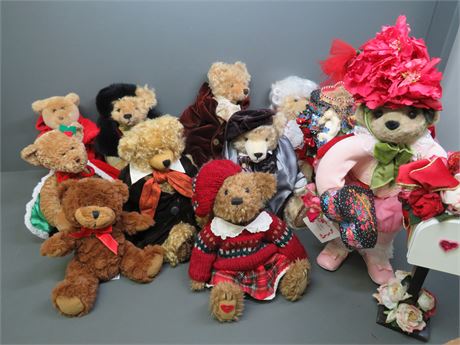 Collector Teddy Bear Dolls
