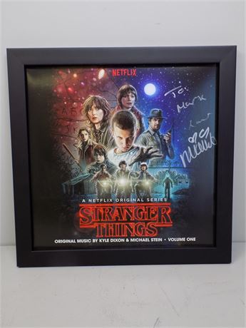 Millie Bobby Brown Signed Poster