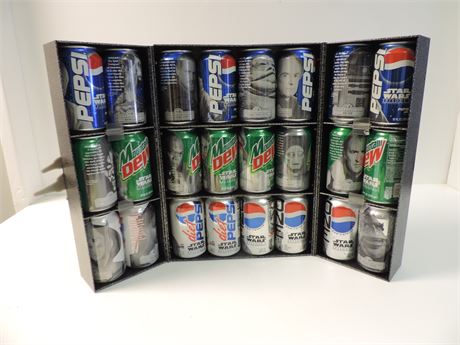 STAR WARS Pepsi Can Episode 1 Collection