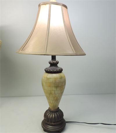 Marble / Brass Style Table Lamp