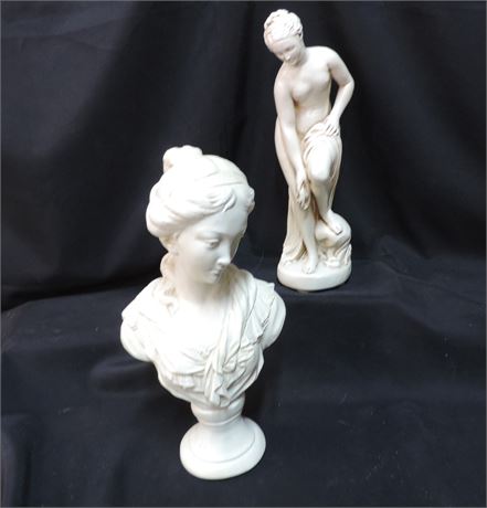 'Venus in the Bath' / Lady Bust / Sculpture