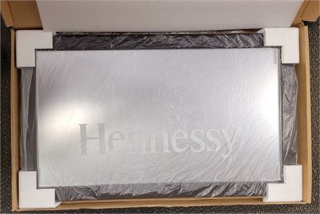 Hennessey Framed Bar Mirror