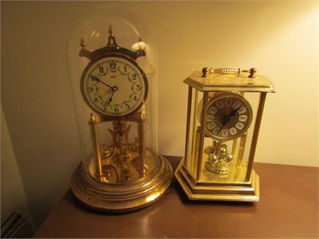 Kundo Anniversary Clock and Authentic Elgin Clock