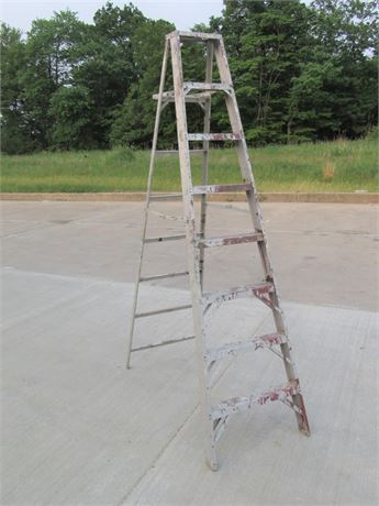 Werner Job Master #378 8' Aluminum Step Ladder