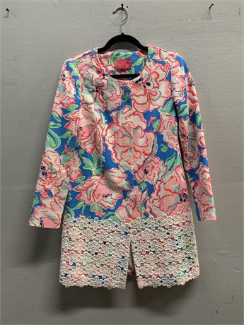 Lilly Pulitzer Lucky Charm Edison Bright Jacket