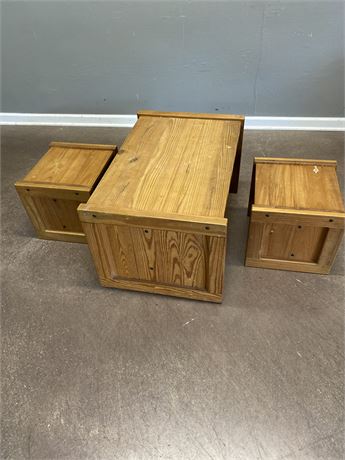Play Table and Two Stools