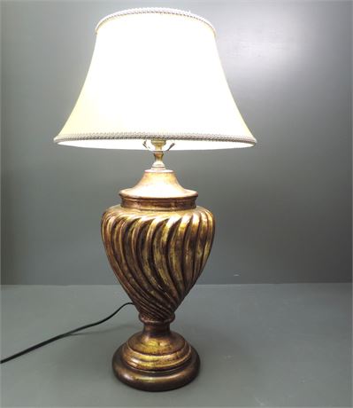 WILDWOOD Gold Ceramic Table Lamp