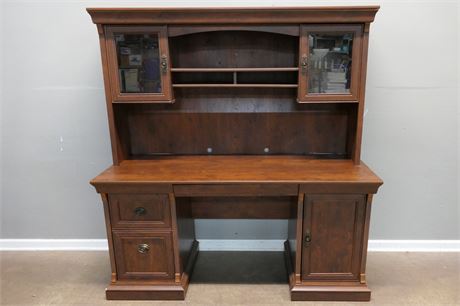 Desk with Hutch / Cabinets / Storage 2 piece