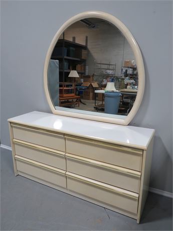 6-Drawer Dresser w/Mirror