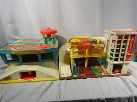 Fisher Price Jetport Airport and Garage Service Center